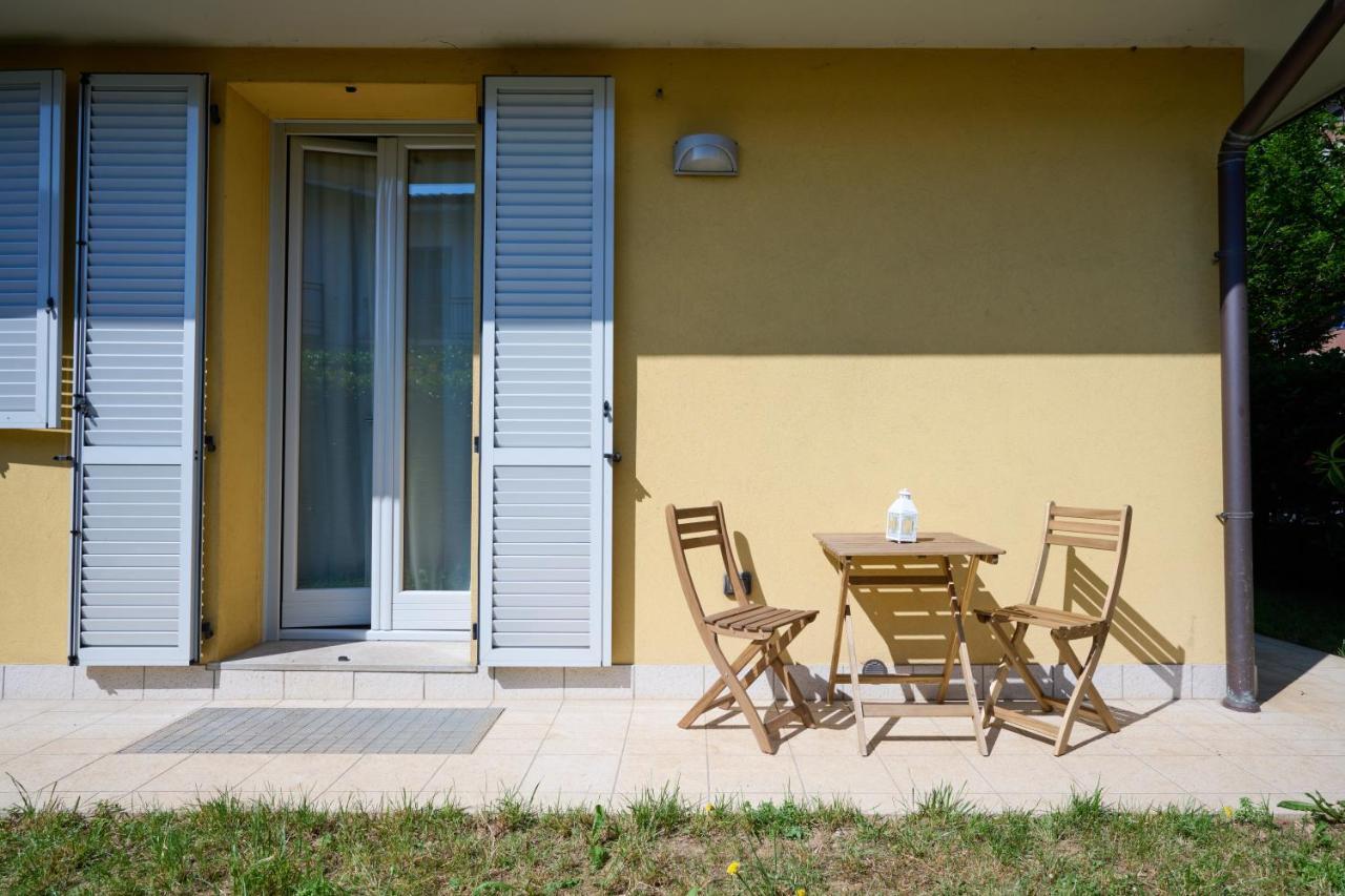 La Casa Dei Tigli - Bilocale Con Taverna E Giardino Appartement Gorgonzola Buitenkant foto